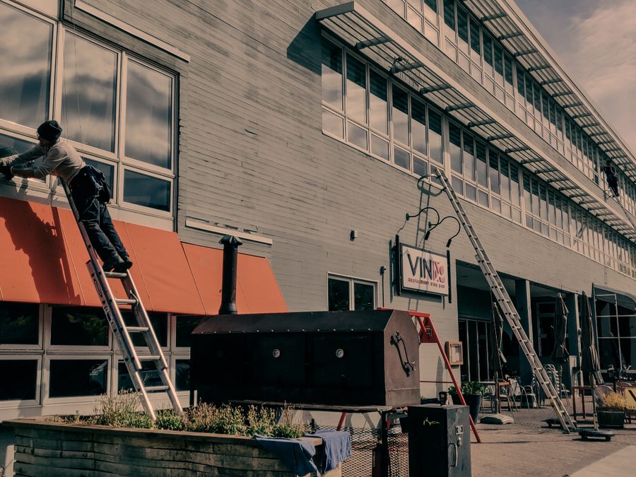 Commercial window cleaning for restaurants, retail storefronts, and commercial properties in Avon, Colorado.